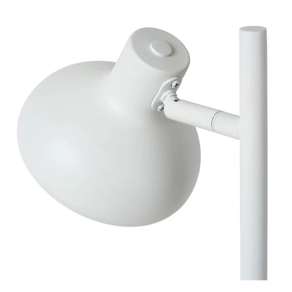 Lucide SENSAS - Lámpara de mesa - Ø 18 cm - 1xGU10 (ES111) - Blanco - DETAIL 2